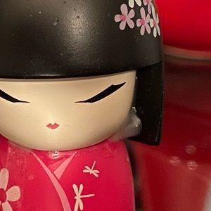 Japanese wooden dolls